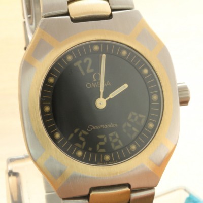 Zur Referenz: 'Omega Seamaster Polaris Multifunktion Cal.1665-Stahl 18KGold 1990  Full Set'