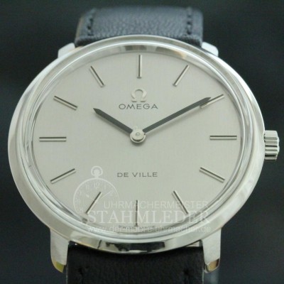 Zur Referenz: 'Omega DeVille Handaufzug Stahl Ende 60iger Jahre Cal.620'